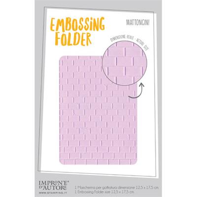 Embossing Folder - Mattoncini