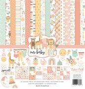 Echo Park Our Baby Girl Collection Kit 30x30cm