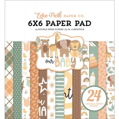 Echo Park Our Baby Paper Pad 15x15cm