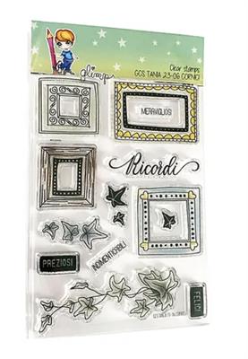 GLIMPS CLEAR STAMPS - GCS TANIA 23-06 CORNICI