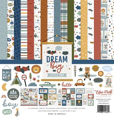 Dream Big Little Boy 12x12 Inch Collection Kit (DBB304016)