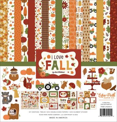 I Love Fall 12x12 Inch Collection Kit