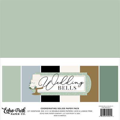 Wedding Bells 12x12 Inch Coordinating Solids Paper Pack (WBL335015)