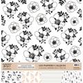 Florileges Kit Vellum HISTOIRES D'HIVER 30x30cm