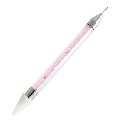 penna precisione brillantini Kimidori Colors rosa o tiffany