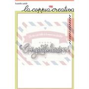 FUSTELLA LA COPPIA CREATIVA -CONGRATULAZIONI