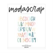 MODASCRAP FUSTELLA - TROPICAL ALPHABET MSF 1-271