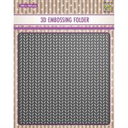 3D Embossing Folder Knitting