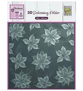 3D Embossing Folder Poinsettia