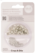 We R Memory Keepers – Eyelets and Washers – Bianco