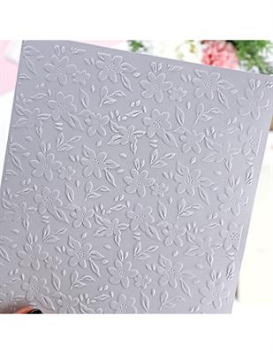 Floral embossing folder | ComuniCard Collection