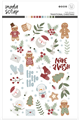 MODASCRAP - PUFFY STICKERS - TRADITIONAL CHRISTMAS