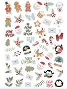 MODASCRAP DIE CUT - TRADITIONAL CHRISTMAS