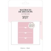 Die/ Matrice de découpe 'Florilèges Design - La vie en rose' Pochette à souvenirs