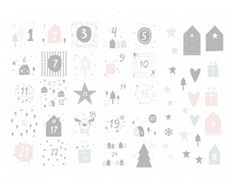 Die cuts Navidad en casa - Calendario