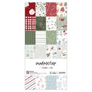 MODASCRAP PAPER PACK TRADITIONAL CHRISTMAS 15x30cm