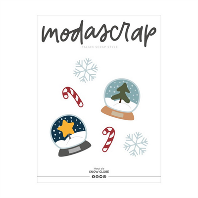 MODASCRAP FUSTELLA - SNOW GLOBE