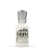 Nuvo • Glitter drops White blizzard