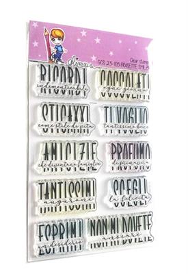 FRASETTE SMILZE
													GLIMPS CLEAR STAMPS - GCS 23-105