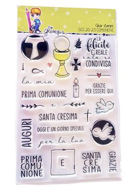 COMUNIONE
													GLIMPS CLEAR STAMPS - GCS 20-23