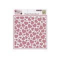 Nellie's Choice • Stencil Pop Up Hearts - Mms4k-082