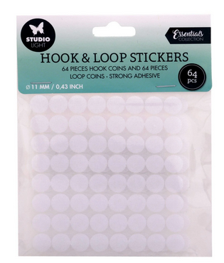 Studio Light • Essentials HOOK & LOOP stickers Round 11mm