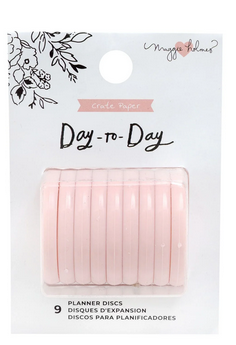 Crate Paper • Day-to-Day planner discs medium Blush