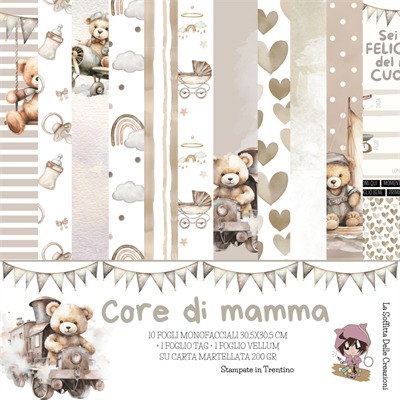 Collezione CORE DI MAMMA rosa