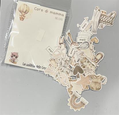 DIE CUTS CORE DI MAMMA neutro